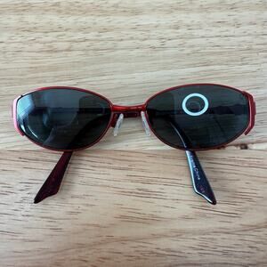 Brendel Eschenbach Germany 902078 Red Oval Prescription Eyeglass Frames 50-135